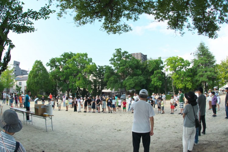 夏休みだ ‼　ラジオ体操だ ‼