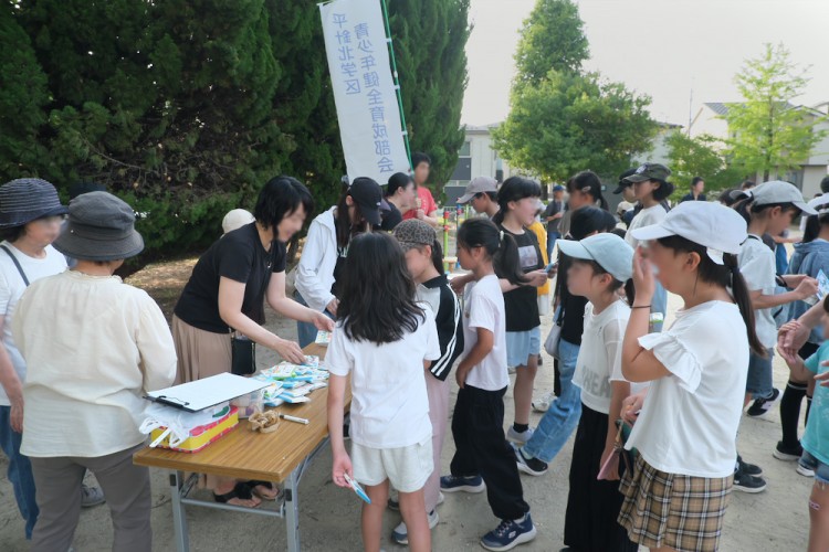 夏休みだ ‼　ラジオ体操だ ‼